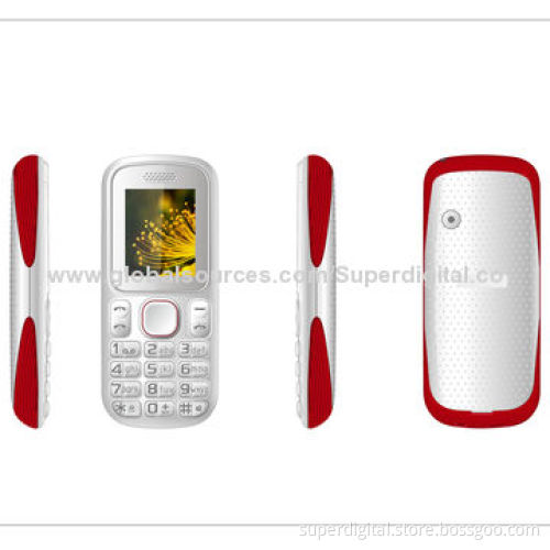 Low-end Dual-SIM Bar Phones, Spreadtrum 6531, Supports Bluetooth, Camera, FM, MP3 and MP4 Players